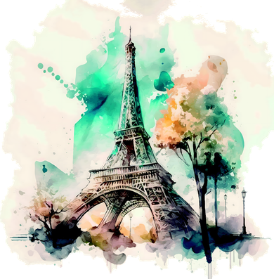 Eiffel Tower Toddler T-Shirt
