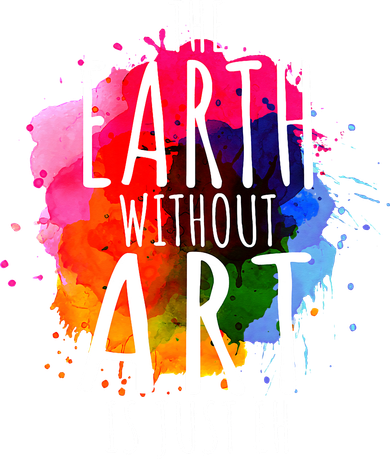 Earth Without Art Is Just Eh Funny Art Teacher Artist Toddler Sweatshirt
