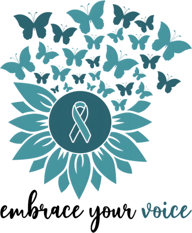 Embrace Your Voice Sexual Assault Awareness Sunflower Ribbon Great Gift Coffee Mug