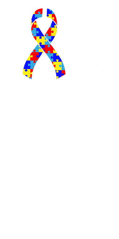 Faith Autism Awareness Month Ribbon Toddler Long Sleeve