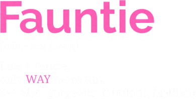 Fauntie Auntie Funny Aunt Gift Favorite Tee Hat