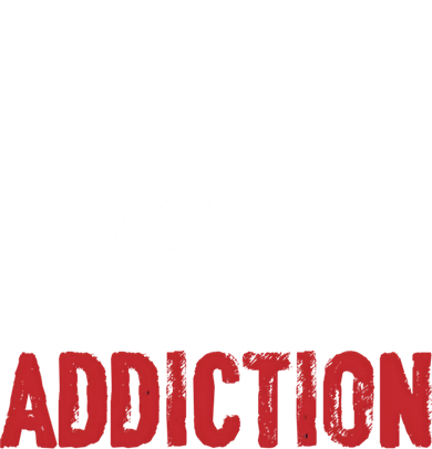 Fuck Addiction Funny Middle Finger Alcohol Drug Women's T-Shirt