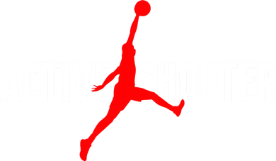 Funny Active Shooter Basketball Lovers sarcasm Tank Top