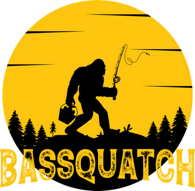 Funny Bassquatch Fishing Women's Tank Top