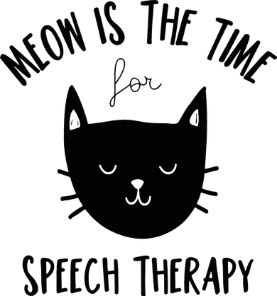 Funny Cat Pun Speech Therapy SLP Therapist Cute Kitten Bucket Hat