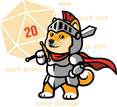 Funny DOGE Meme DnD Dungeons And Dragon Toddler Hoodie