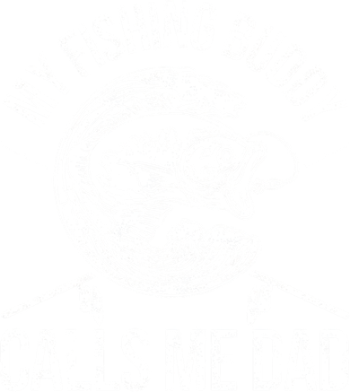 Father's Day My Fishing Buddy Calls Me Dad Funny Fishing Dad Gift Tote Bag