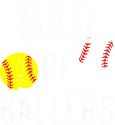 Funny Dad of Baseball and Softball Player Coaster