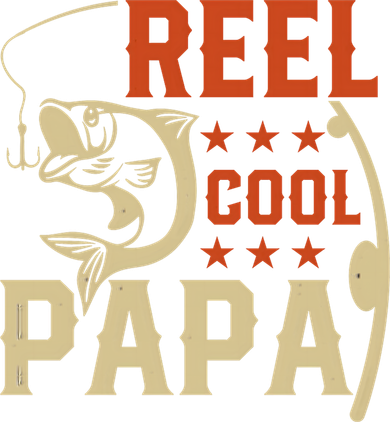 Father's Day Reel Cool Papa Fisherman Dad Funny Gift Fishing Dad Kids Hoodie