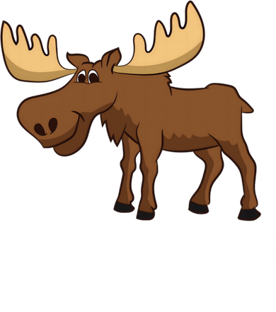 Funny Elk Moose Pun Don't Moose With Me Cute Moose Funny Gift Women's T-Shirt