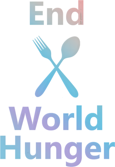 Fight End World Hunger Food Fork Spoon Day Month National Gift Women's T-Shirt