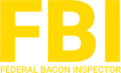 FBI Federal Bacon Inspector Funny Bacon Women's Dry Zone Grid Polo