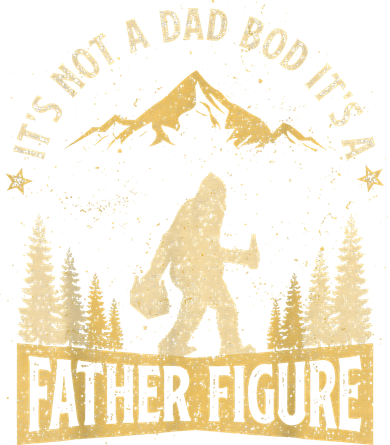 Funny Father's Day It's Not a Dad Bod It's a Father Figure Backpack