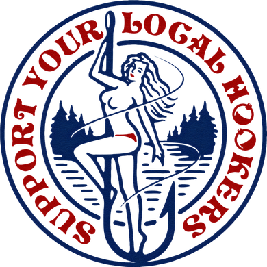 Funny Fishing Support Your Local Hookers Top For Dad Women's Tank Top