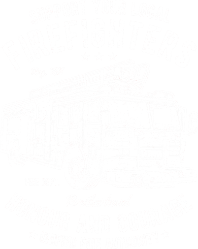 Support Your Local Fire Fighters Women's Long Sleeve Shirt