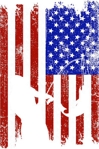 Fishing Gifts For Fisherman American Flag Tumbler