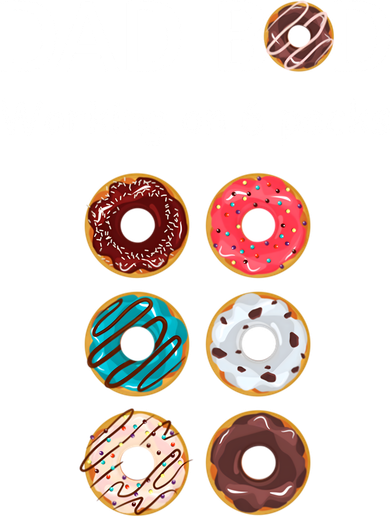 Fun Holiday Funny Donut Dad Bod Working On Six 6 Packs Meaningful Gift Tank Top