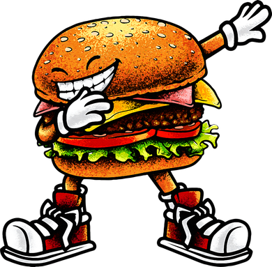 Funny Hamburger For Men Women Cheeseburger Fast Food Toddler Hoodie