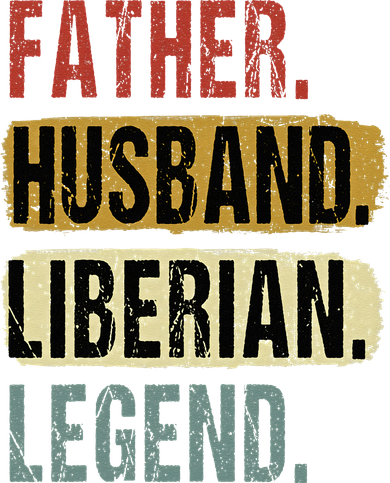 Father Husband Liberian Legend Liberia Dad Fathers Day Doggie Tank