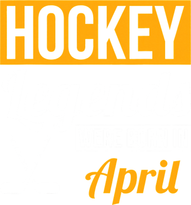 funny Hockey Legends Were Born In April Birthday Women's Dry Zone Grid Polo