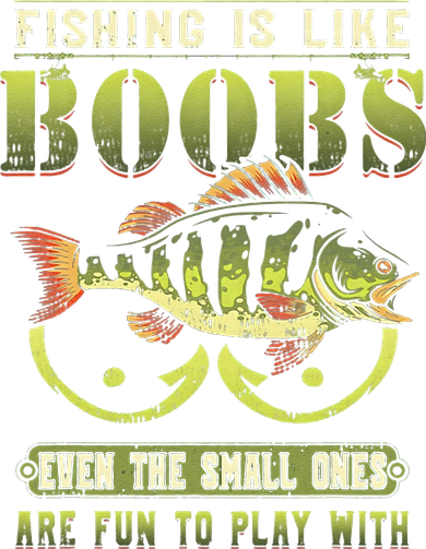 Fishing Is Like Boobs Even The Small Ones Are Fun Women's Dry Zone Grid Polo