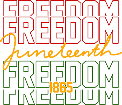 Freedom Juneteenth 1865 Baby Bodysuit