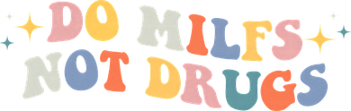 Funny Joke Groovy Style Do Milfs Not Drugs Kids Hoodie