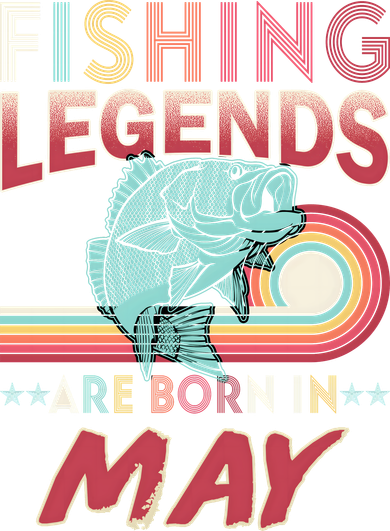 Fishing Legends Are Born In May Women's Long Sleeve Shirt
