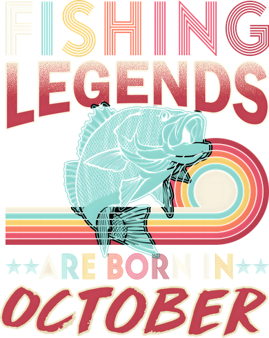 Fishing Legends Are Born In October Women's Long Sleeve Shirt