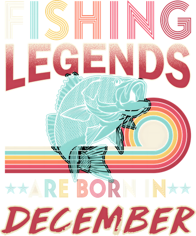 Fishing Legends Are Born In December Coaster