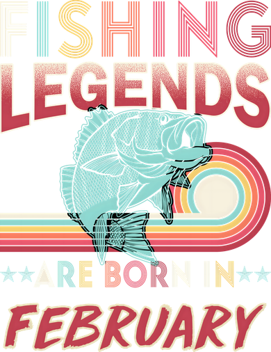 Fishing Legends Are Born In February Women's Long Sleeve Shirt