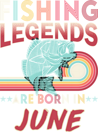 Fishing Legends Are Born In June Women's Long Sleeve Shirt
