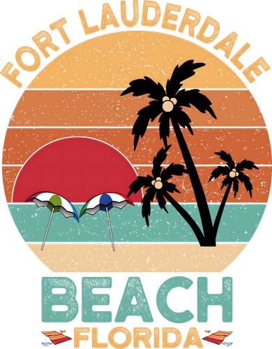 Fort Lauderdale Beach Florida Sunset Doggie Tank