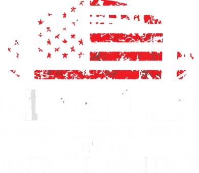 Football Lineman Because Brick Wall OLine DLine Lineman Mousepad