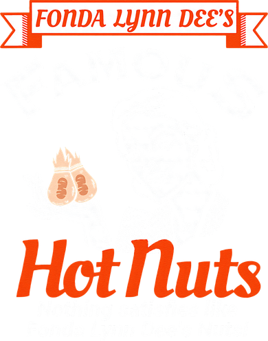Fonda Lynn Dees Nuts Satisfies Funny Adult Humor Short Sleeve Tote Bag