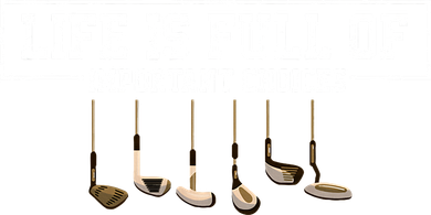 Funny Life is Full Of Important Choices Golf Clubs Design Women's T-Shirt