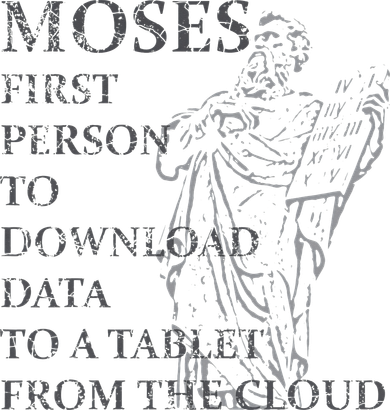 Funny Moses Christian Praise Commandments Humor Pajama Set