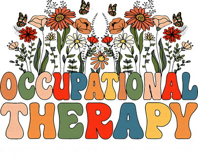 Floral Occupational Therapy Wildflowers Occupational Therapy Women's Long Sleeve Shirt