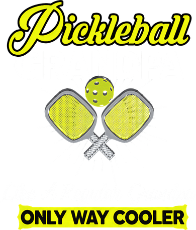 funny Player Pickle Ball Pickleball Grandpa Toddler T-Shirt