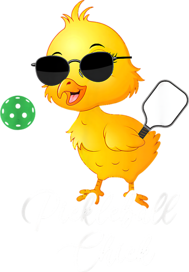 Funny Pickleball Pickleball Chick Long Sleeve Shirt