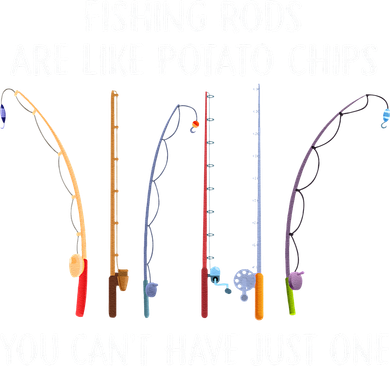 Fishing Rods Are Like Potato Chips You Can’t Have Just One Golf Towel