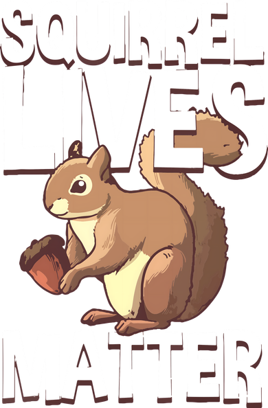 Funny Squirrel Designs For Chipmunk Lovers Kids Hoodie