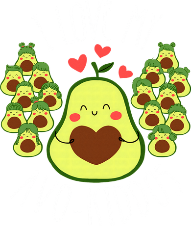 Funny Teacher Avocado Valentine's Day Cute Retro Button