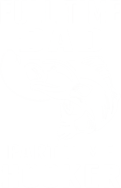 Full Time Dad Part Time Hooker Funny Fishing Father's Day Gift Doggie Tank