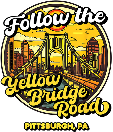 Follow The Yellow Bridge Road Pittsburgh Fan Women's T-Shirt