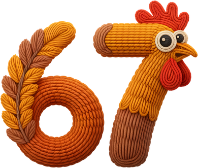 Faux Yarn Thanksgiving 67 Meme Sixty Seven Women's T-Shirt