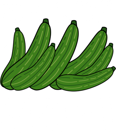 Funny Zucchini Mom Vegetable Mothers' Day Gardener Lover Gift Polo