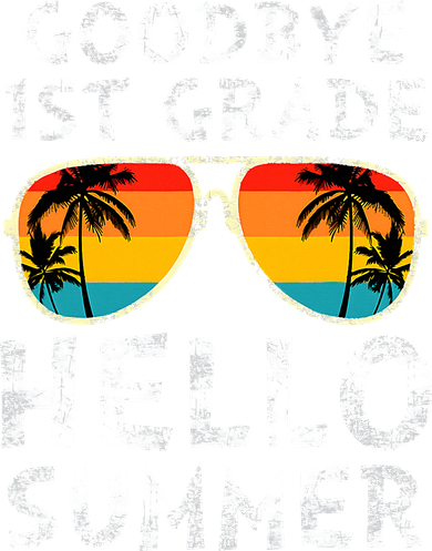 Goodbye 1st Grade Hello Summer Last Day Of School Kids Hoodie