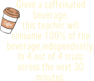 Given A Caffeinated Beverage This Teacher Will Consume Baby Bodysuit