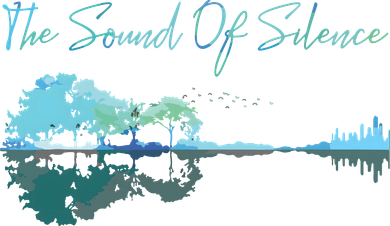 Guitar Artwork The Sound Of Silence Nature Guitar Mixed Kids T-Shirt